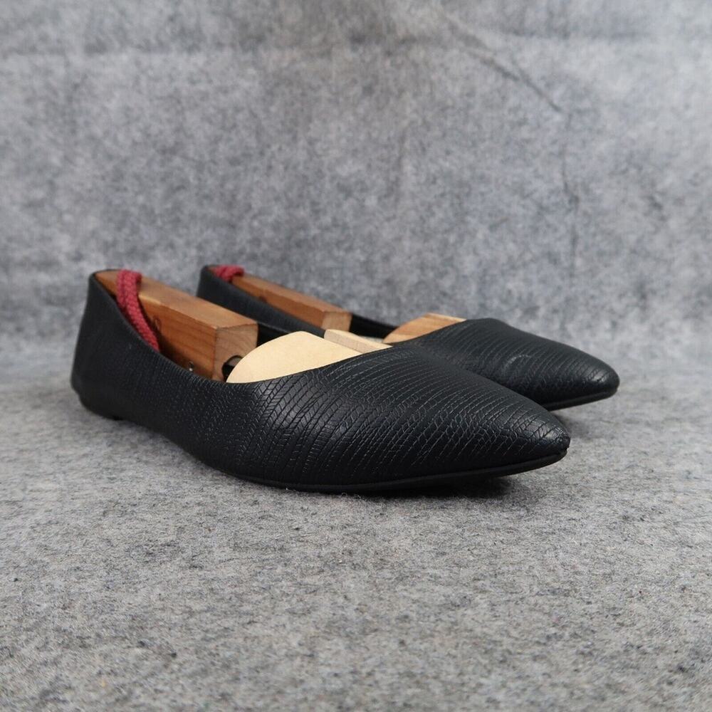 Christian Siriano Shoes Womens 7 Flat Slip On Fashion Classic Career Pointed Toe